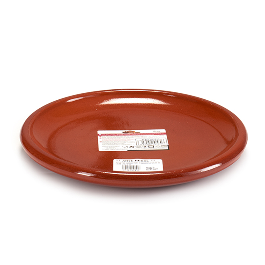 Arte Regal Brown Clay Steak Thick Plate 26 cm / 10" / 39347