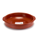 Arte Regal Brown Clay Round Deep Plate with Handle 30 cm / 99501