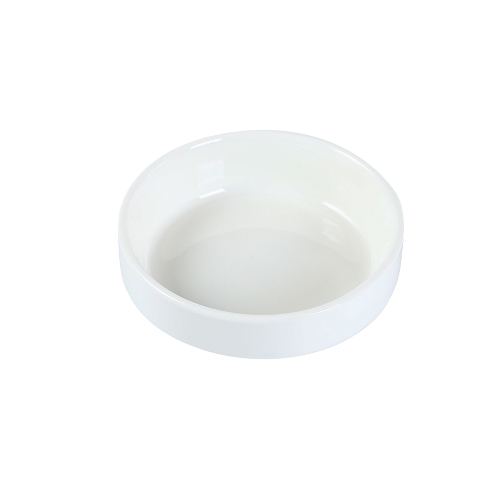 Porceletta Ivory Porcelain 6” Deep Plate