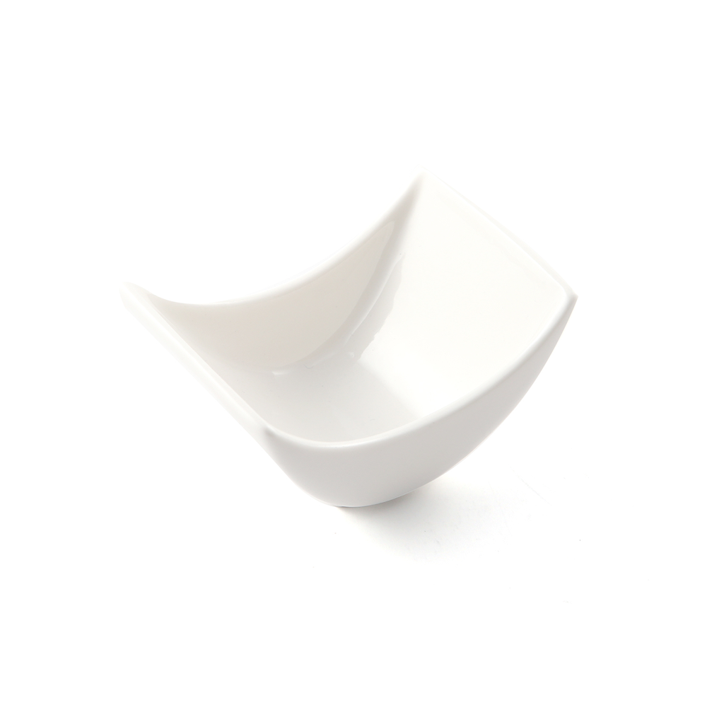Porceletta Ivory Porcelain Dish 8 cm