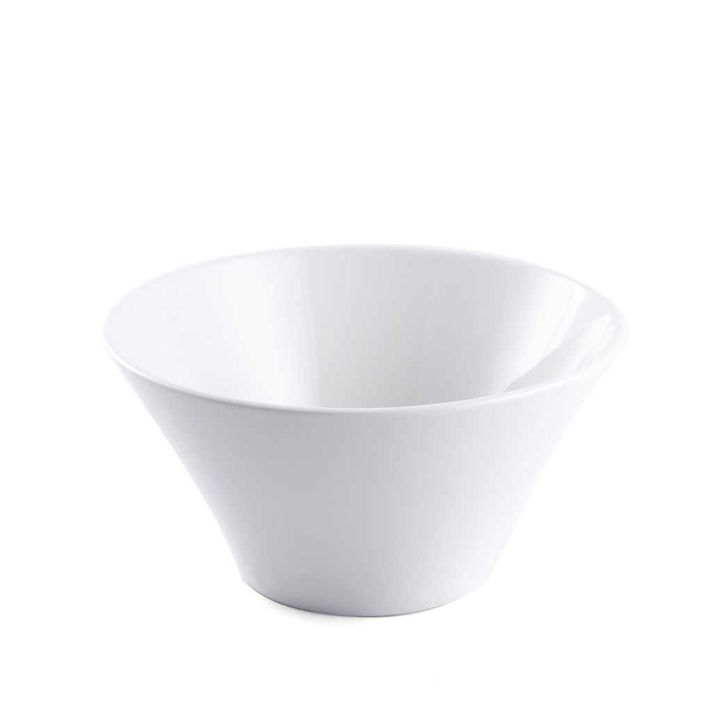 Porceletta Ivory Porcelain Bugle Bowl 15 cm