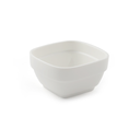 Porceletta Ivory Porcelain Square Stackable Mezza Bowl