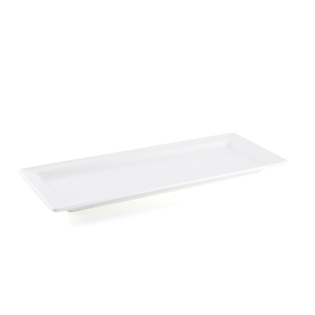 Porceletta Ivory Porcelain Rectangular Plate 29 cm / 12"