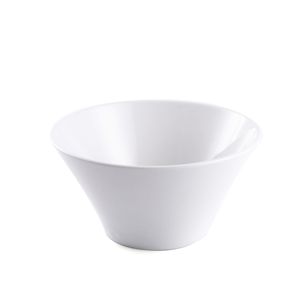 Porceletta Ivory Porcelain Bugle Bowl 12.5 cm