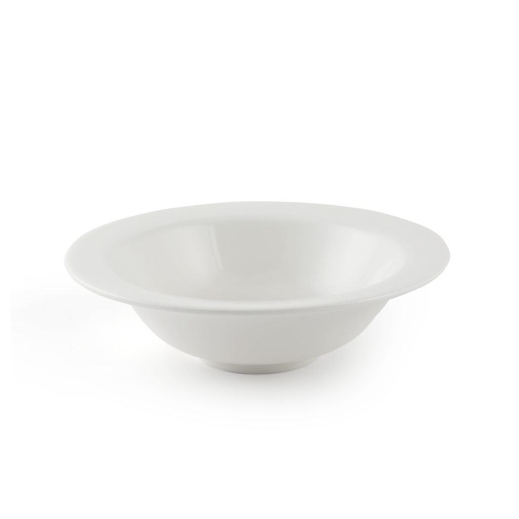 Porceletta Ivory Porcelain Mezza Bowl 16.3 cm