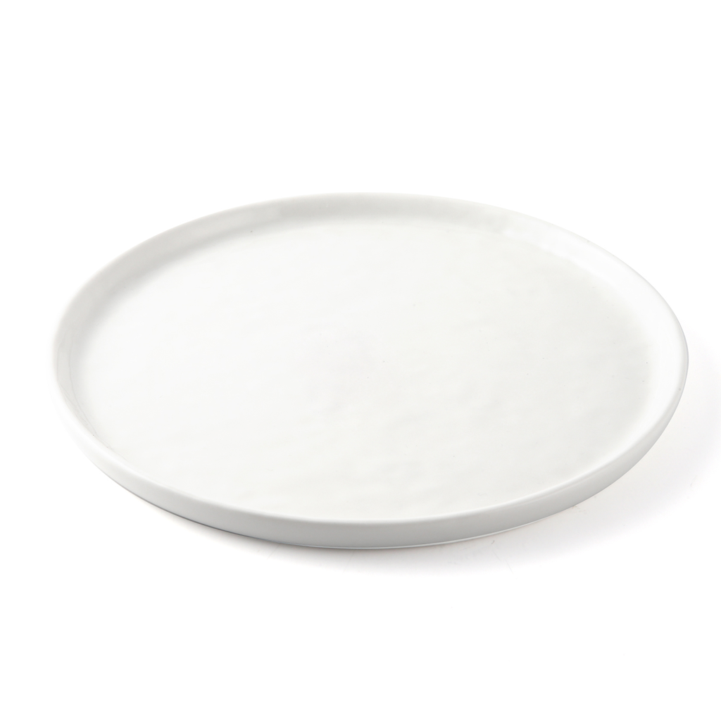 Porceletta Ivory Porcelain Bubble Plate 27 cm / 11"