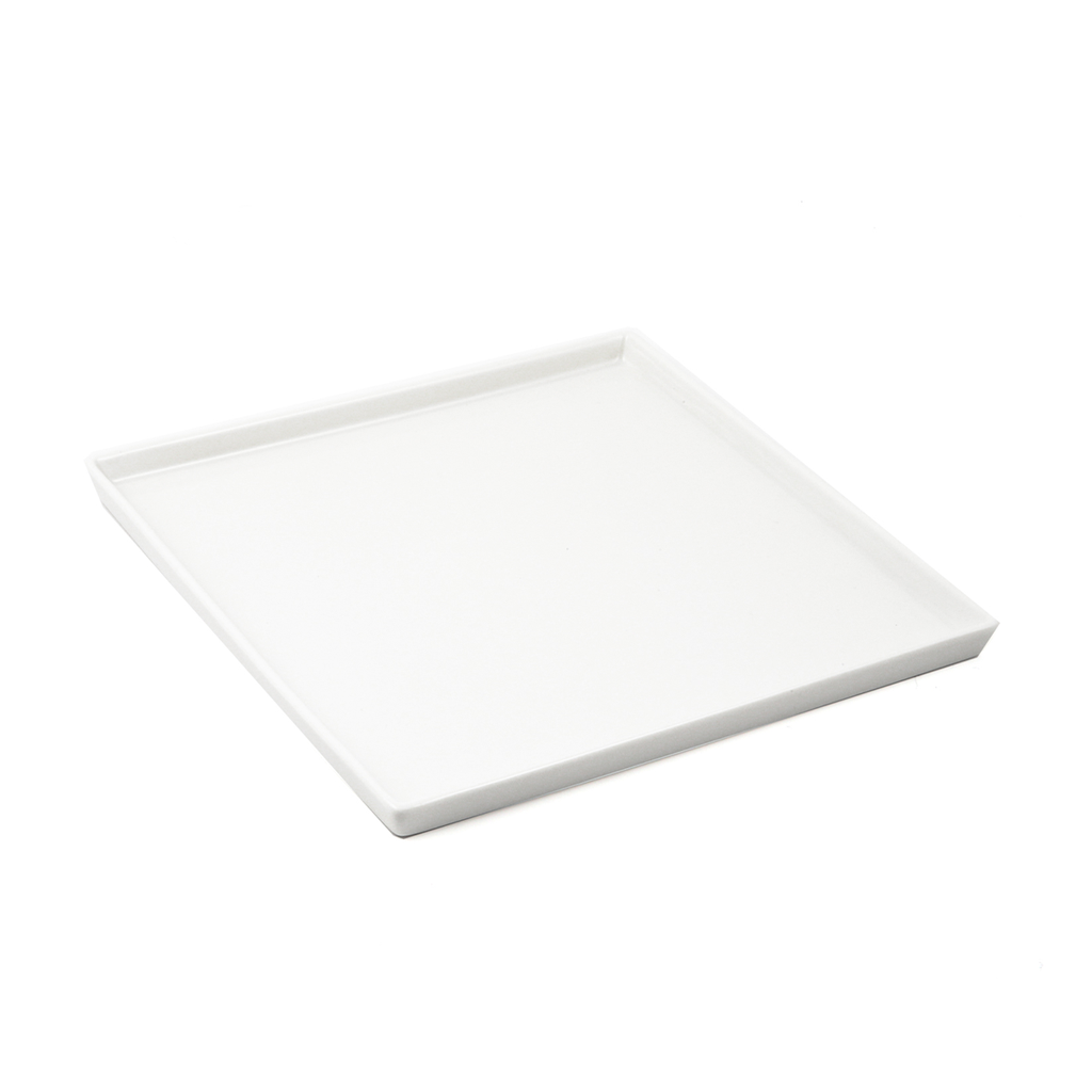 Porceletta Ivory Porcelain Square Plate 14 cm / 6"