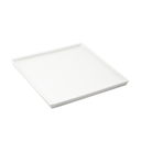 Porceletta Ivory Porcelain Square Plate 14 cm / 6"
