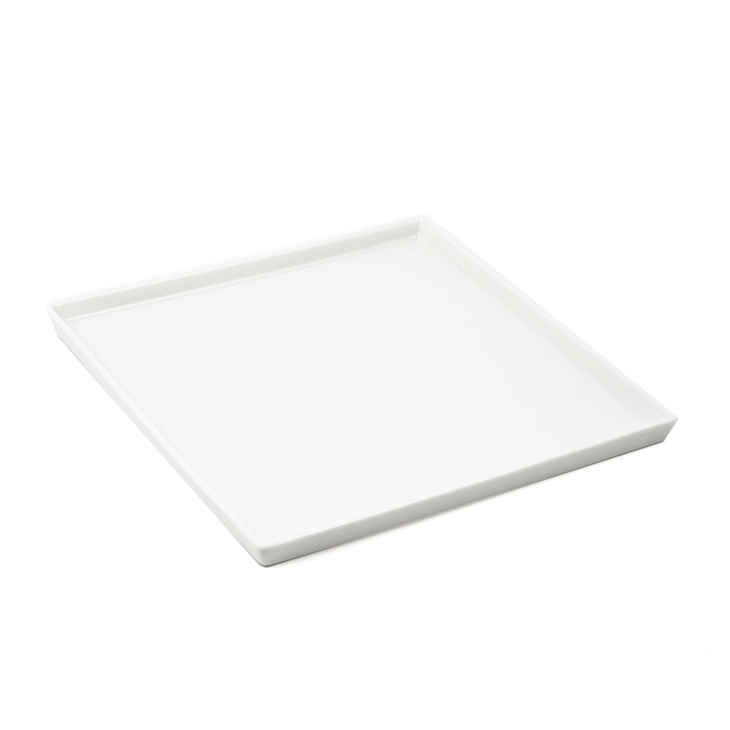 Porceletta Ivory Porcelain Square Plate 30.2 cm / 12"