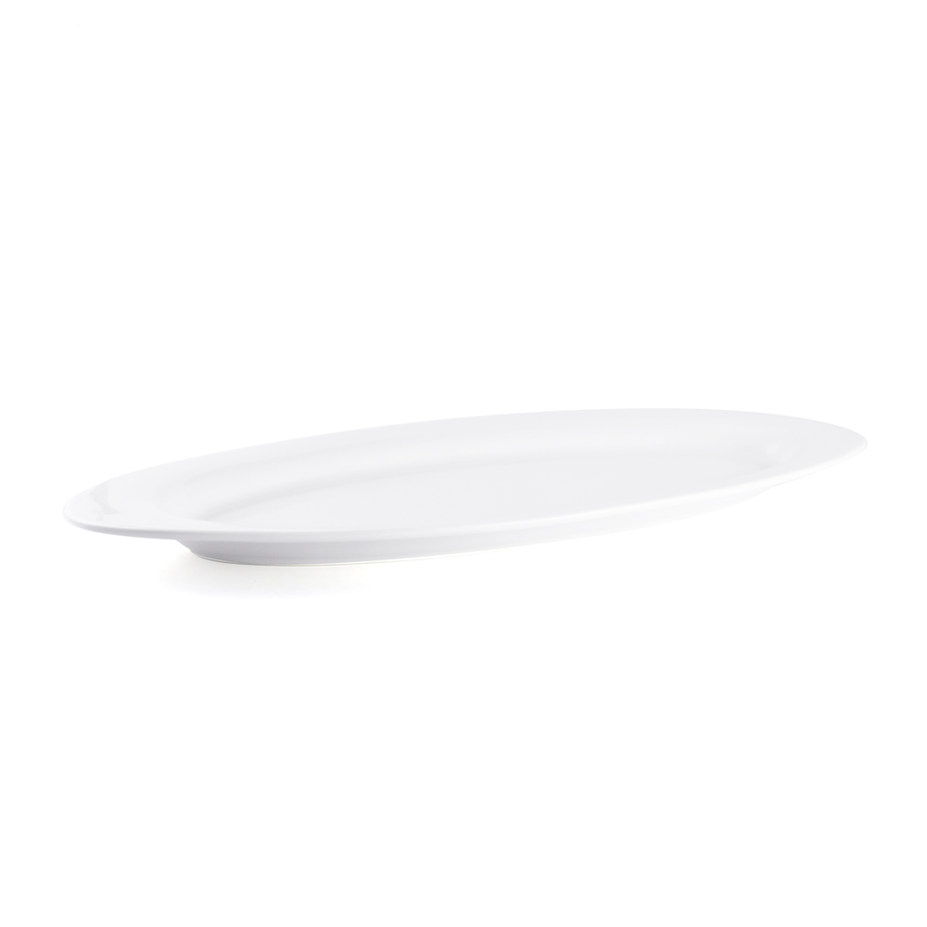 Porceletta Ivory Porcelain Oval Buffet Plate 58 cm / 23"