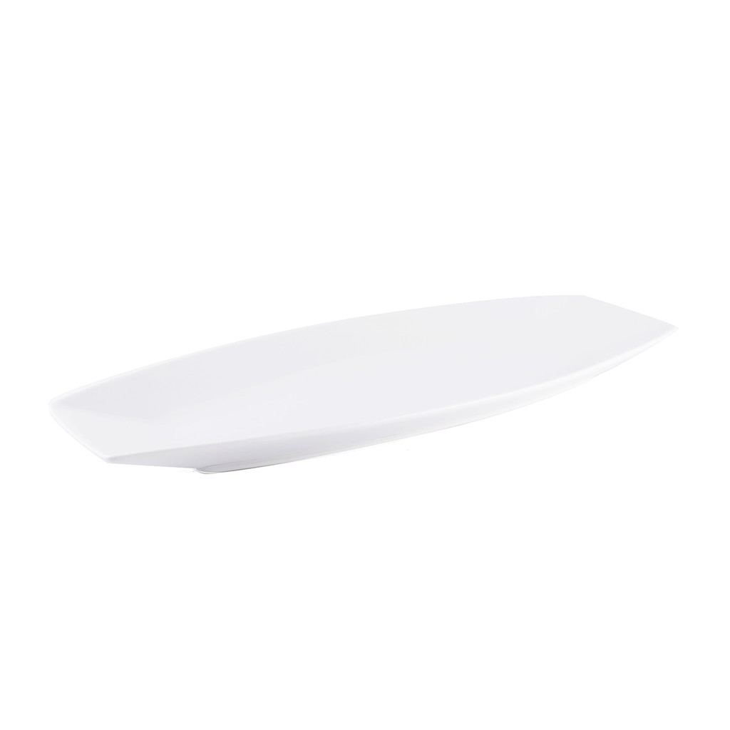 Porceletta Ivory Porcelain Boat Rectangular Plate 30 cm / 12"