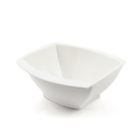Porceletta Ivory Porcelain Square Soup Bowl Meena Design 11.5 cm