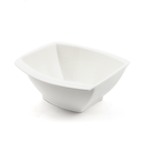 Porceletta Ivory Porcelain Square Soup Bowl Meena Design 15 cm
