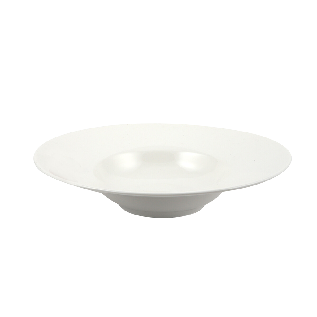 Porceletta Ivory Porcelain English Soup Plate 12"