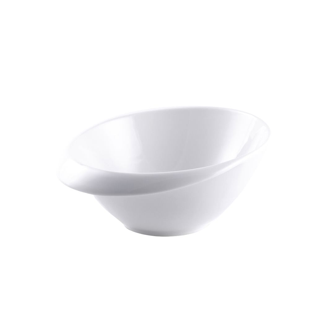 Porceletta Ivory Porcelain Shallow Bowl 12.5 cm