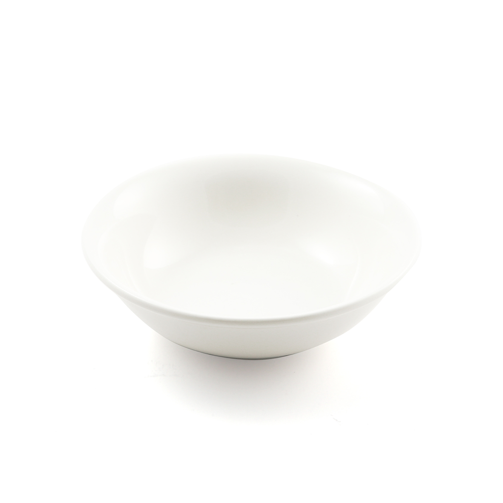 Porceletta Ivory Porcelain Rimmed Salad Bowl 15 cm