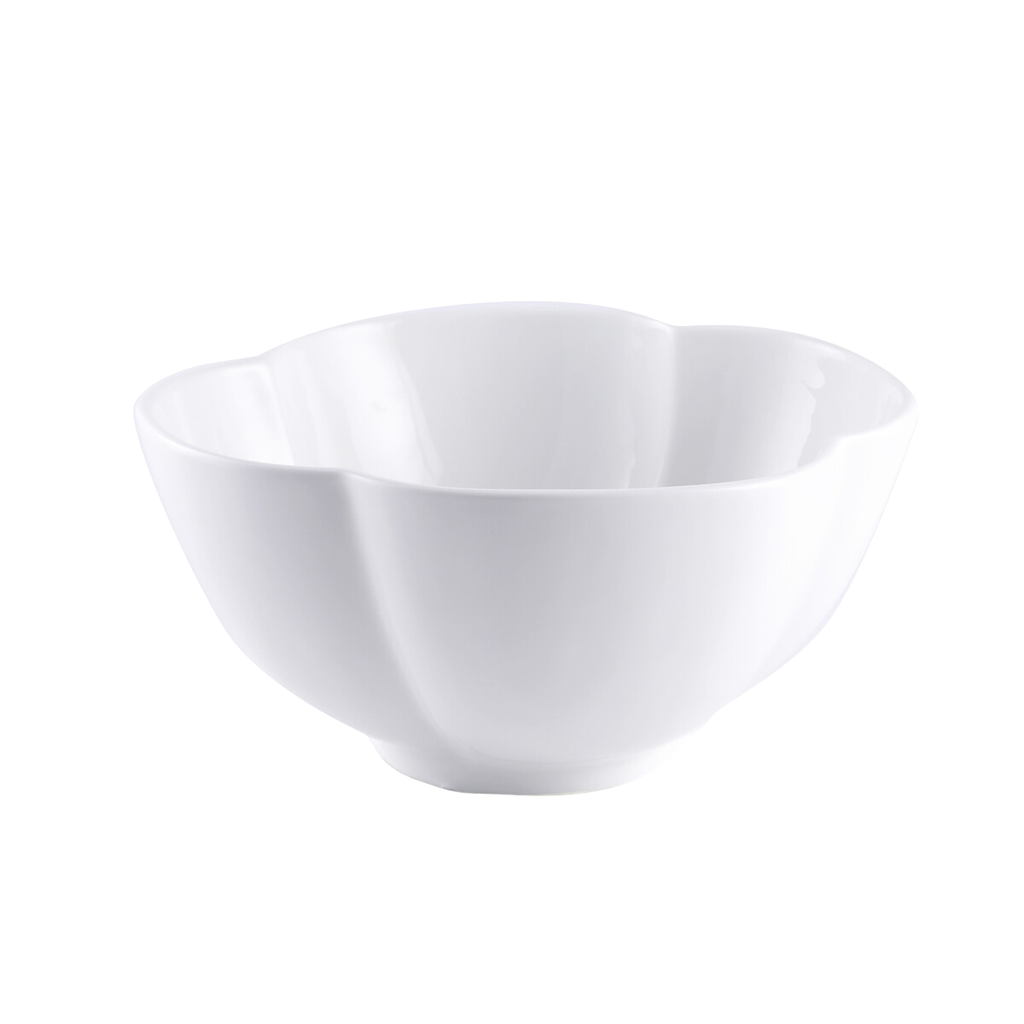 Porceletta Ivory Porcelain Flower Deep Bowl 10 cm
