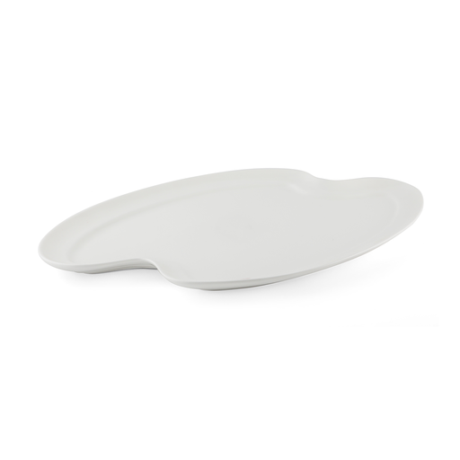 [08-275] Porceletta Ivory Porcelain Mixed Grill Plate 46 cm / 19"