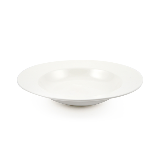 [08-442] Porceletta Ivory Porcelain Pasta & Soup Plate 23 cm / 9"