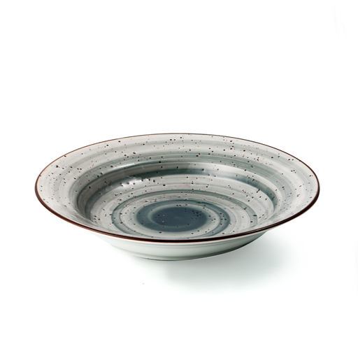 [08-442DG] طبق حساء بورسليتا من البورسلين المزجج باللون الأخضر مقاس 23 سم / 9 بوصة