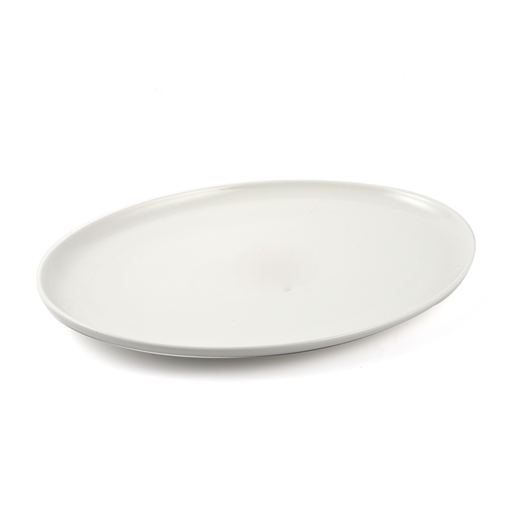 [08-508] Porceletta Ivory Porcelain Oval Pizza Plate 30 cm / 12"
