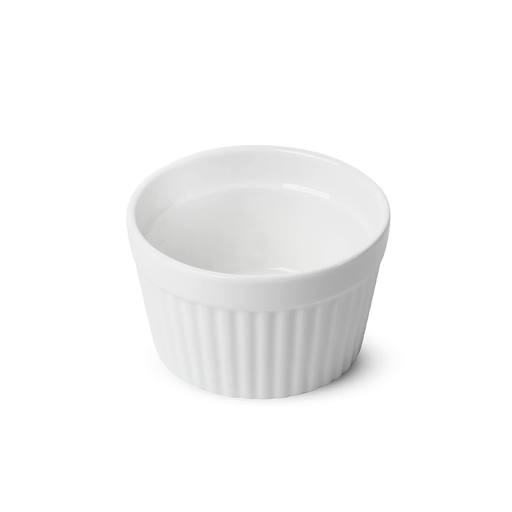 [R8-071] Porceletta Ivory Porcelain 6 Piece Lined Ramakins 9 cm Set