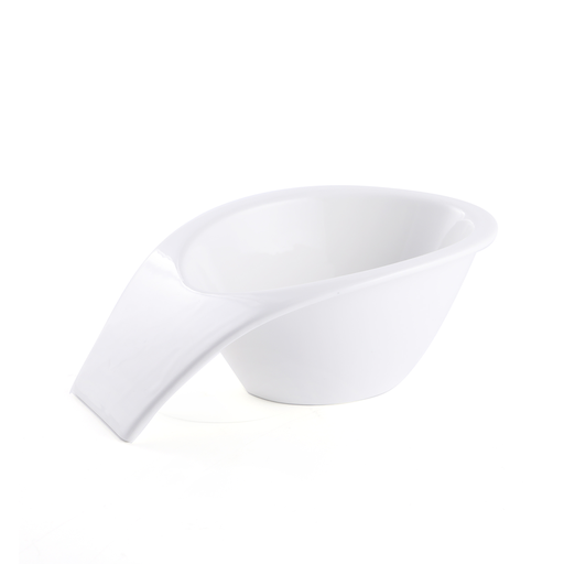 [08-1377] Porceletta Ivory Porcelain Pan Bowl 22.5 cm