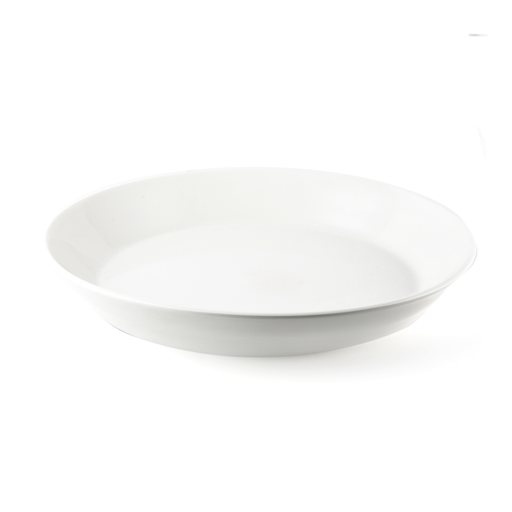 [08-1387] Porceletta Ivory Porcelain Small Round Insert Platter 21.5x4.7 cm