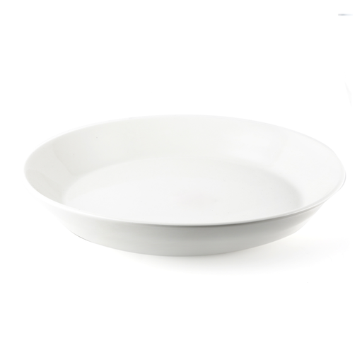 [08-1389] Porceletta Ivory Porcelain Large Round Insert Platter 49.5 cm
