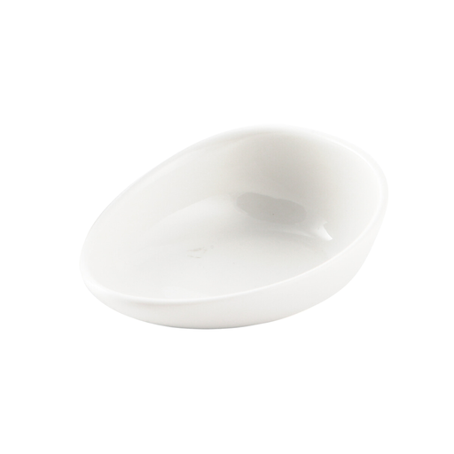 [08-1399] Porceletta Ivory Porcelain Small Slide Bowl 10 cm