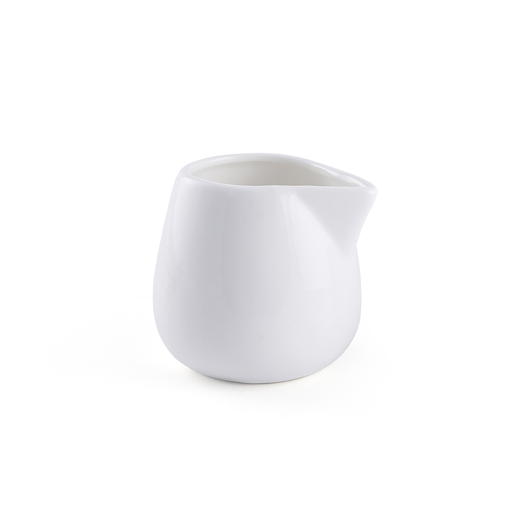 [08-396] Porceletta Ivory Porcelain Creamer 55 ml without Hanndle