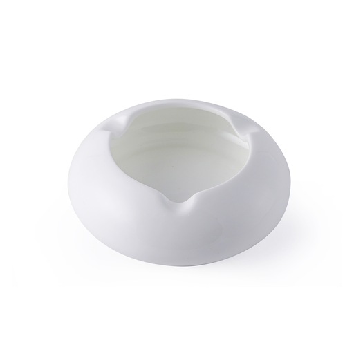 [08-421] Porceletta Ivory Porcelain Ashtray