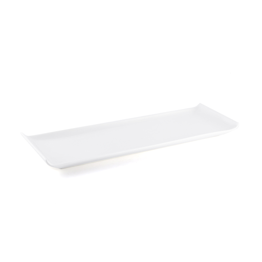 [08-436] Porceletta Ivory Porcelain Sushi Narrow Plate 40 cm / 16"