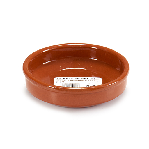 [32-009] Arte Regal Brown Clay Round Deep Plate 12 cm / 33355