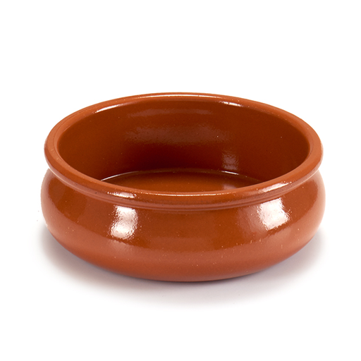 [32-034] Arte Regal Brown Clay Belly Cooking Bowl 16 cm / 99515