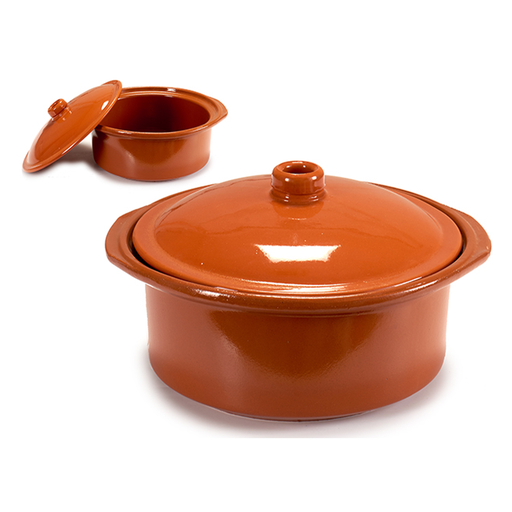 [32-055] Arte Regal Brown Clay Cooking Pot 3.5 Liter / 99533