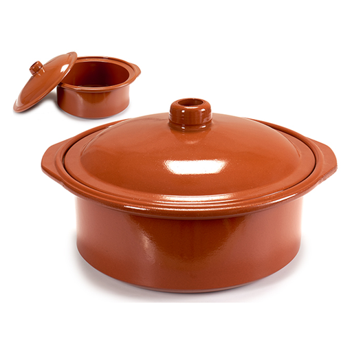 [32-056] Arte Regal Brown Clay Cooking Pot 4.5 Liter / 99532