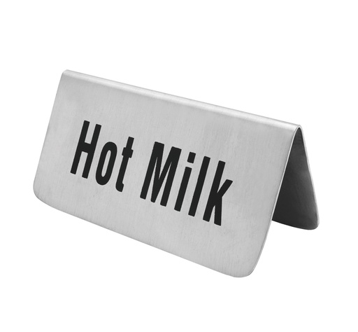 [05-202] Vague Hot Milk Signage