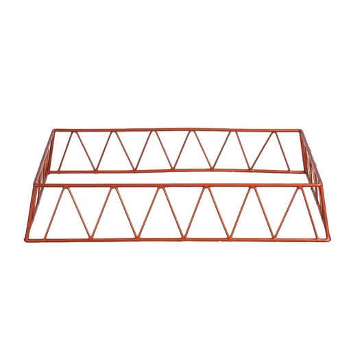 [05-287] Vague Short Red Copper 1/1 GN Rectangular Display Stand Riser