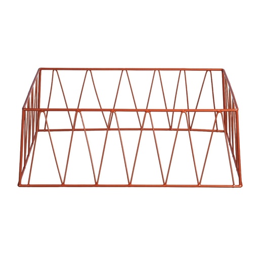 [05-291] Vague Medium Red Copper 1/1 GN Rectangular Display Stand Riser