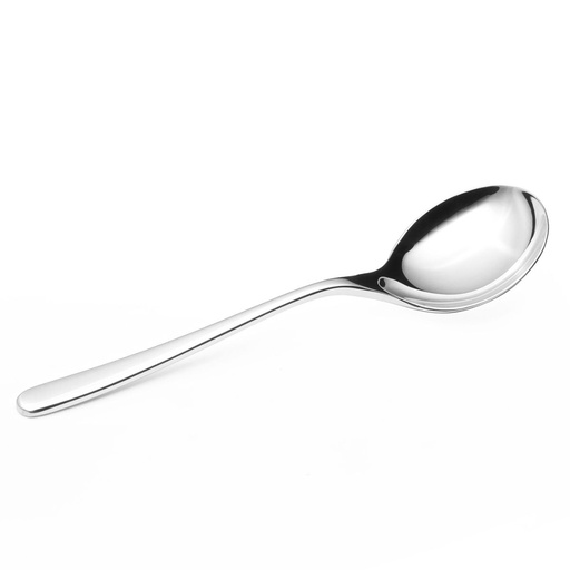 [13-1029-U96] Vague Stylo Stainless Steel Soup Spoon