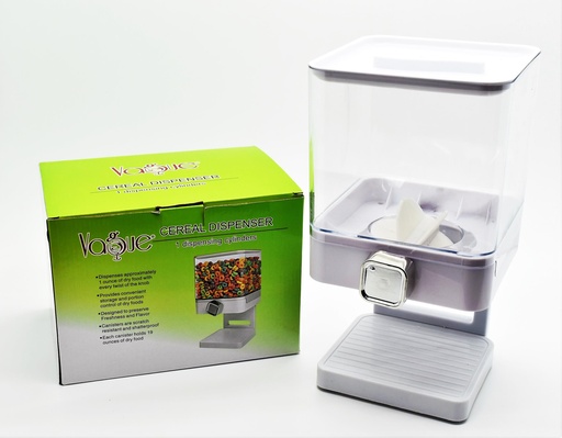 [13-1127] Vague Plastic Cereal Dispenser