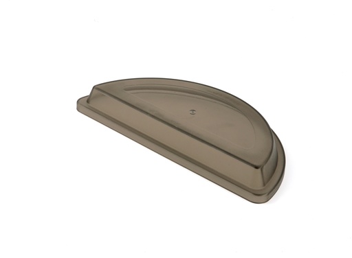 [13-116-O] Vague Plastic Half Moon Cover Smoke/For Cold