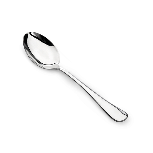 [13-117C1] Vague Plano Stainless Steel Table Spoon