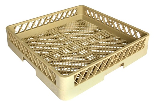 [13-1279BG] رف أدوات مائدة بلاستيكي  باللون البيج