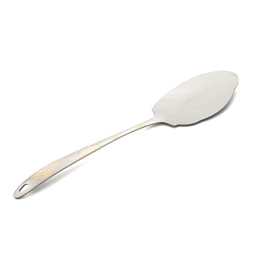 [13-1395] Vague Stainless Steel Server Turner 31 cm