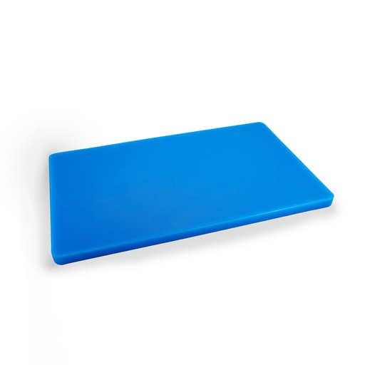 [13-1529] Vague PE Cutting Board 50 cm x 30 cm Blue