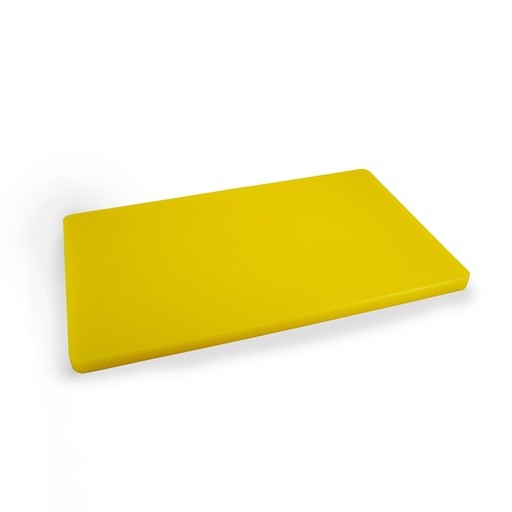 [13-1531] Vague PE Cutting Board 50 cm x 30 cm Yellow
