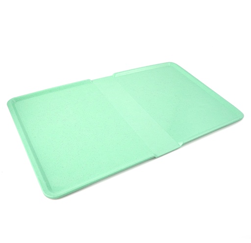 [13-1541GR] Vague Hospital Tray 56.4 x 32.8 cm Green