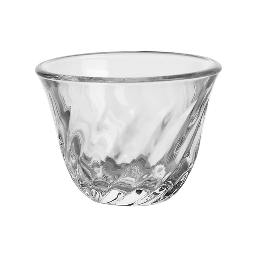 [04-577] Vague 6 Pcs Glass Cawa Cup 60 ml Set - V03 Design